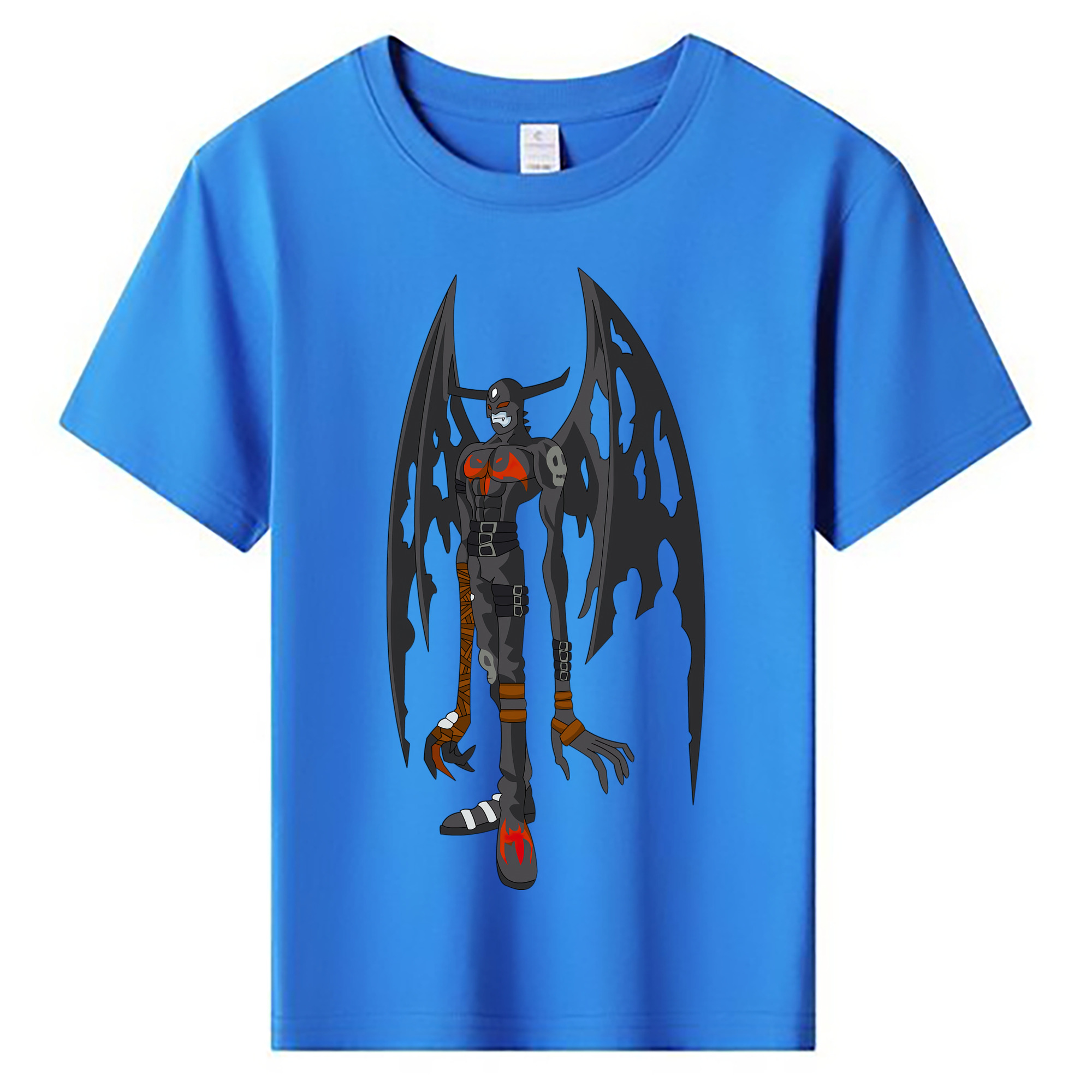 （画像用） Digimon デジタルモンスター/デジモン 綿100％キッズTシャツ（フロントプリント）